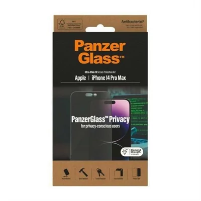 PANZER GLASS Apple iPhone 14 Pro Max Anti-bacteria, Privacy üvegfólia