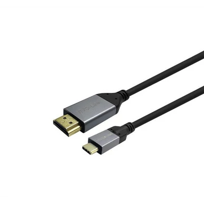 Vivolink USB-C – HDMI Kábel 2m, 4K@60Hz, Fekete