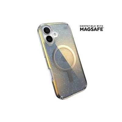 Speck Hyper Mirror Glitter/Silver Metallic MagSafe tok iPhone 17 készülékhez