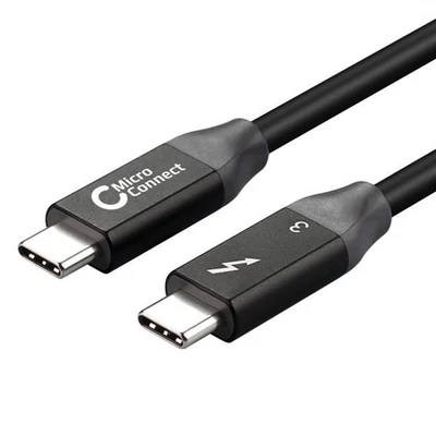 MicroConnect Thunderbolt 3 kábel 1m