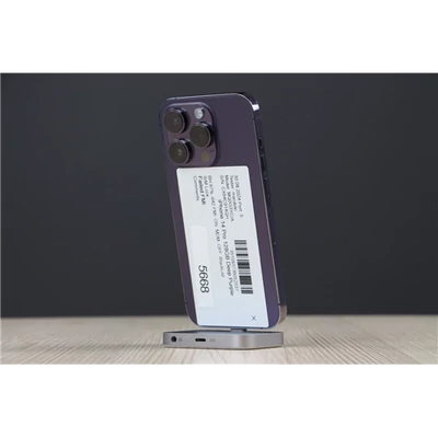 Használt Apple iPhone 14 Pro 128GB Deep Purple A US-5668