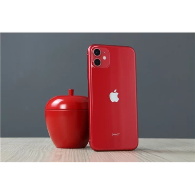 Használt Apple iPhone 11 64GB Product (RED) C+ US-6471