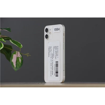 Használt Apple iPhone 12 Mini 64GB White A US-6984