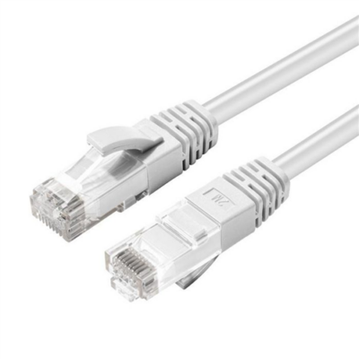 MicroConnect CAT6A UTP hálózati kábel 1 m, fehér