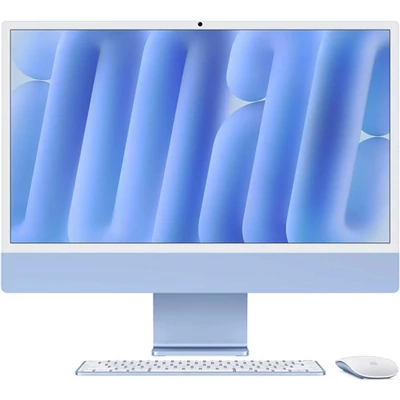 Apple IMAC 24: Blue/M4 10C CPU/ 10C GPU/16GB/256GB/NANO-TEXTURE-MAG NUM KB CTO
