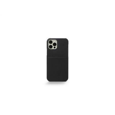 Trunk TR-BC1267-BLK iPhone 12 Pro Max Backcover Black Leather Cover