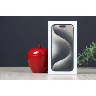 Használt Apple iPhone 15 Pro 128GB Natural Titanium A US-7334