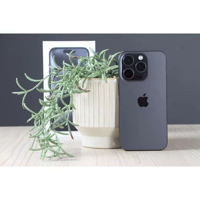 Használt Apple iPhone 15 Pro 128GB asztrofekete C+ US-7628