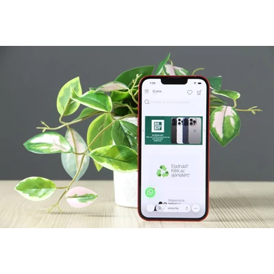 Újszerű Apple iPhone 13 128GB piros A+ US-8138