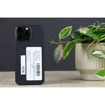 SWAP iPhone 15 Pro Max 256 space gray US-8296 garanciában cserélt