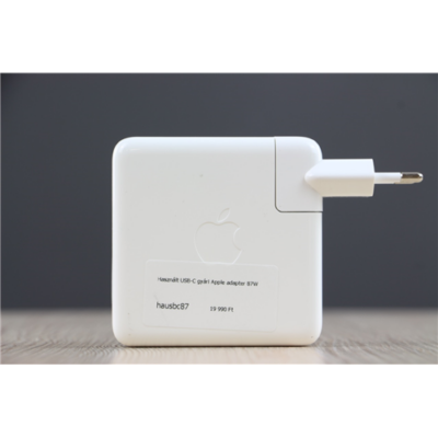 Használt USB-C gyári Apple adapter 87W