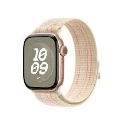 Apple Watch 40mm Nike Sport Loop:  Starlight/Pink Nike Sport Loop