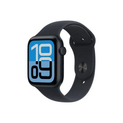 Apple Watch SE 3 GPS 44mm Midnight Aluminium Case with Midnight Sport Band - M/L