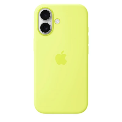 Apple iPhone 17 Silicone Case with MagSafe - Neon Yellow