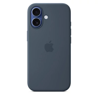 Apple iPhone 17 Silicone Case with MagSafe - Anchor Blue