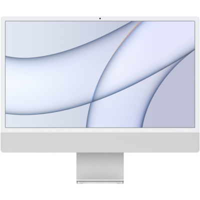 24-inch iMac with Retina 4.5K display: Apple M1 chip with 8‑core CPU and 8‑core GPU, 256GB - Silver