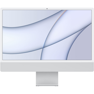 24-inch iMac with Retina 4.5K display: Apple M1 chip with 8‑core CPU and 8‑core GPU, 512GB - Silver