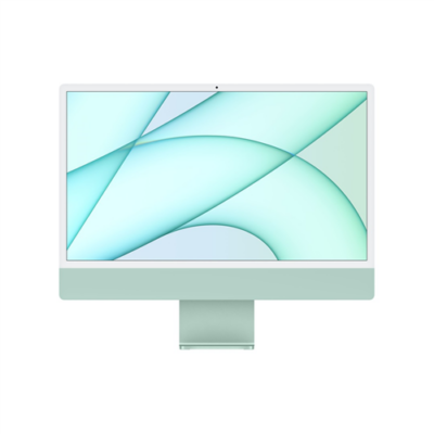24-inch iMac with Retina 4.5K display: Apple M1 chip with 8‑core CPU and 8‑core GPU, 256GB - Green