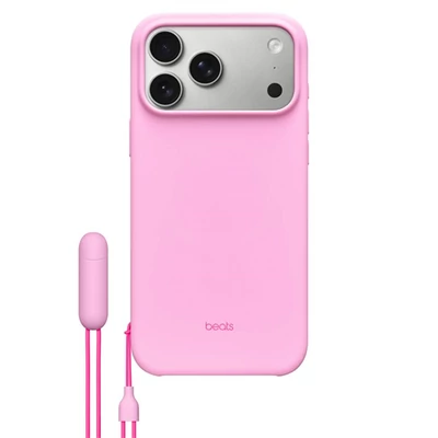 Beats iPhone 17 Pro Max Kickstand Case with MagSafe and Camera Control - Pebble Pink