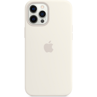 iPhone 12 Pro Max Silicone Case with MagSafe - White