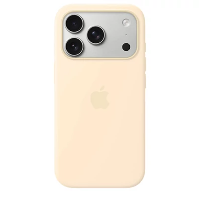 Apple iPhone 17 Pro Silicone Case with MagSafe - Vanilla (SEASONAL)