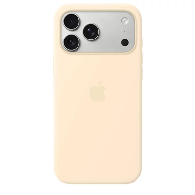 Apple iPhone 17 Pro Max Silicone Case with MagSafe - Vanilla (SEASONAL)