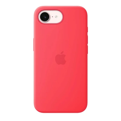 Apple iPhone 17e Silicone Case with MagSafe - Bright Guava