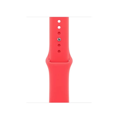 Apple Watch 46mm Sport Band: Bright Guava Sport Band - M/L (SEASONAL)