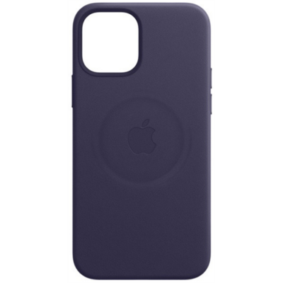 iPhone 12 mini Leather Case with MagSafe - Deep Violet