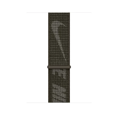 Apple Watch 45mm Nike Band:  Cargo Khaki Nike Sport Loop - Regular