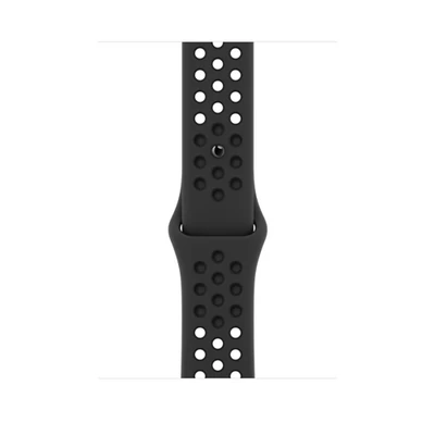 Apple Watch 45mm Nike Band:  Anthracite/Black Nike Sport Band - Regular