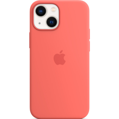 Apple iPhone 13 mini Silicone Case with MagSafe - Pink Pomelo  (Seasonal Fall 2021)