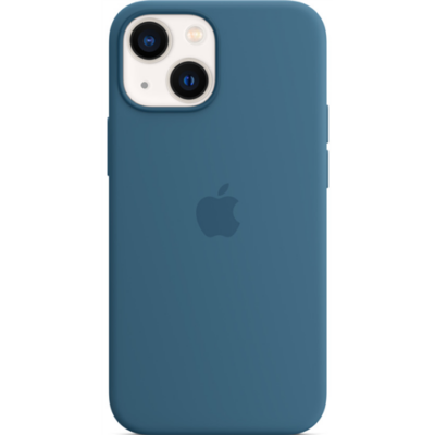 Apple iPhone 13 mini Silicone Case with MagSafe - Blue Jay  (Seasonal Fall 2021)