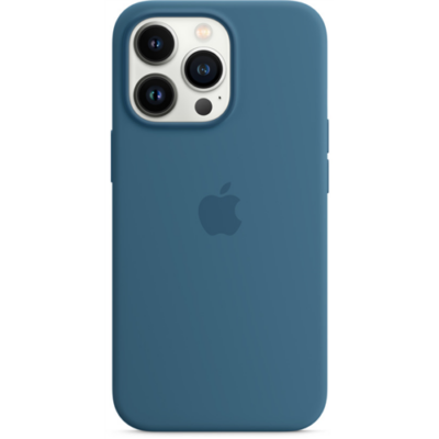 Apple iPhone 13 Pro Silicone Case with MagSafe Blue Jay  (Seasonal Fall 2021)