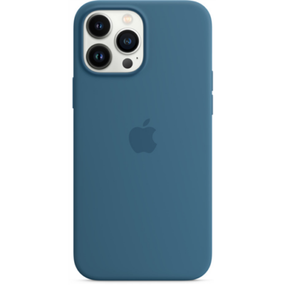 Apple iPhone 13 Pro Max Silicone Case with MagSafe Blue Jay  (Seasonal Fall 2021)