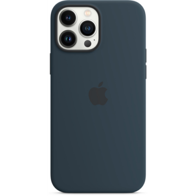 Apple iPhone 13 Pro Max Silicone Case with MagSafe Abyss Blue