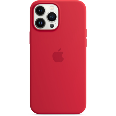 Apple iPhone 13 Pro Max Silicone Case with MagSafe (PRODUCT)RED