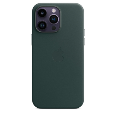 Apple iPhone 14 Pro Max Leather Case with MagSafe - Forest Green