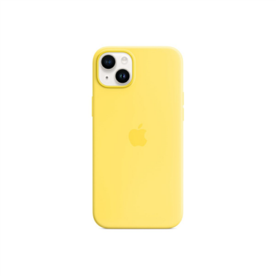 Apple iPhone 14 Plus Silicone Case with MagSafe - Canary Yellow (Seasonal Spring 2023)
