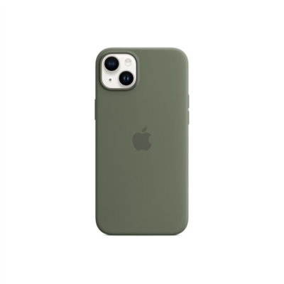 Apple iPhone 14 Plus Silicone Case with MagSafe - Olive (Seasonal Spring 2023)