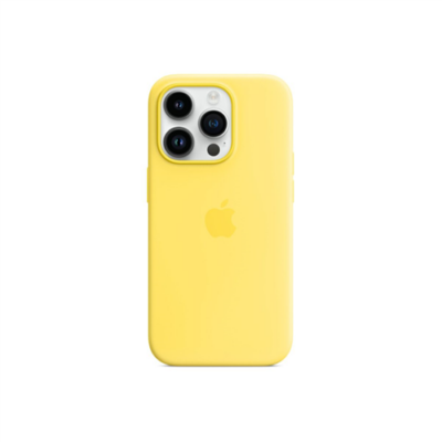 Apple iPhone 14 Pro Silicone Case with MagSafe - Canary Yellow (Seasonal Spring 2023)