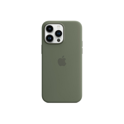 Apple iPhone 14 Pro Max Silicone Case with MagSafe - Olive (Seasonal Spring 2023)