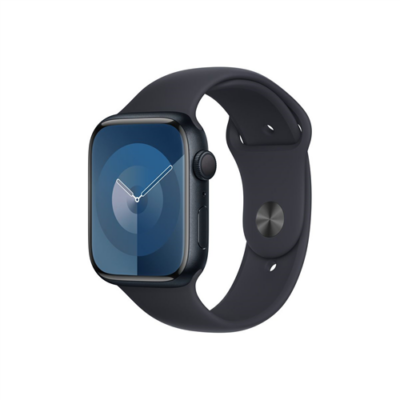 Apple Watch S9 GPS 45mm Midnight Alu Case w Midnight Sport Band - S/M