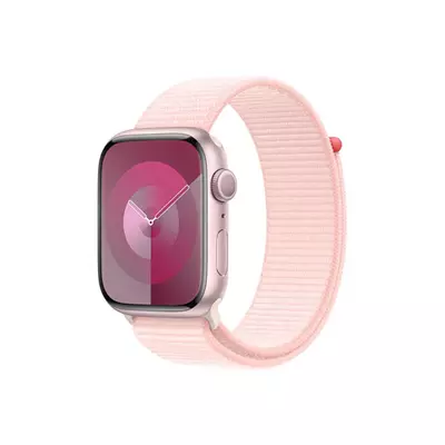 Apple Watch S9 GPS 45mm Pink Alu Case w Light Pink Sport Loop