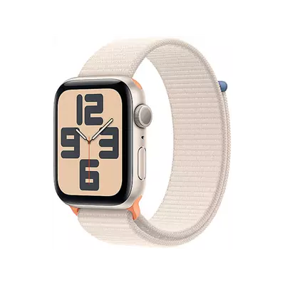 Apple Watch SE3 GPS 44mm Starlight Alu Case w Starlight Sport Loop