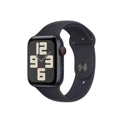 Apple Watch SE3 Cellular 44mm Midnight Alu Case w Midnight Sport Band - M/L