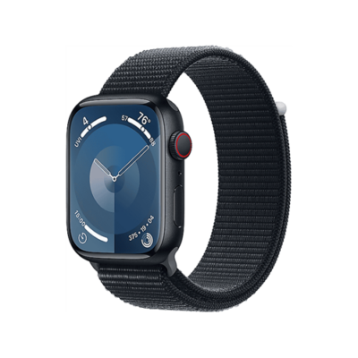 Apple Watch S9 Cellular 45mm Midnight Alu Case w Midnight Sport Loop