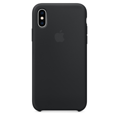 iPhone XS Silicone Case - Black