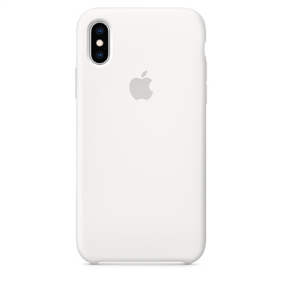 iPhone XS Silicone Case - White