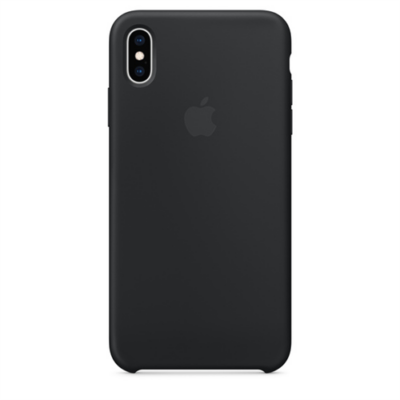 iPhone XS Max Silicone Case - Black